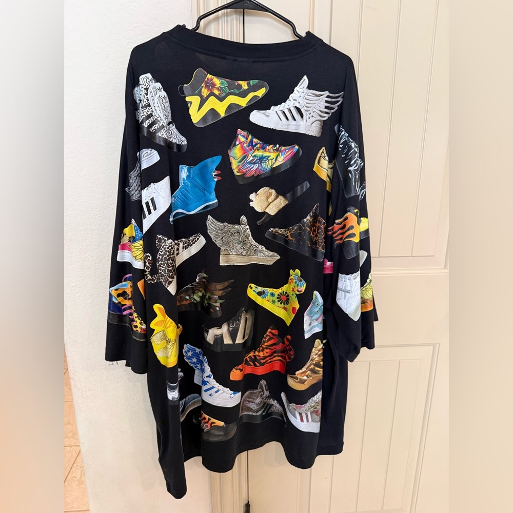 Adidas Originals x Jeremy Scott Archive Dress Tee RARE size XL - Picture 5 of 10